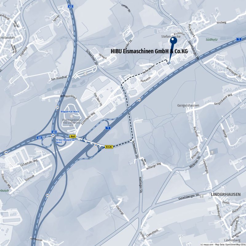 Weg zu HIBU